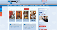 Desktop Screenshot of mobilityelevator.com